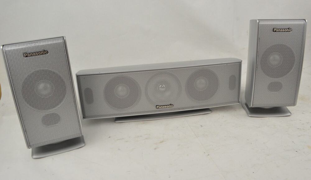 Panasonic SB-FS520 Satellite Speakers Pair + SB-PC720 Center 4 Ohm Replacement
